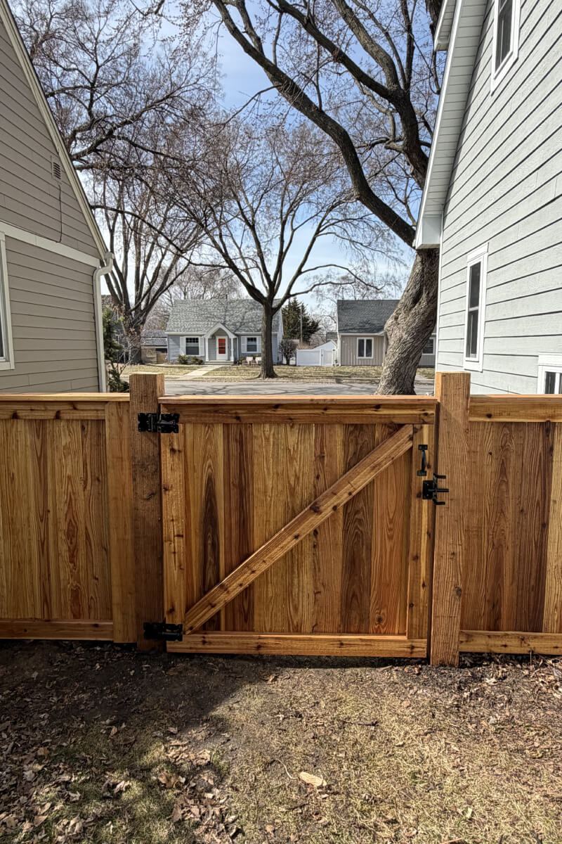 Cedar Fence Installation Contractor