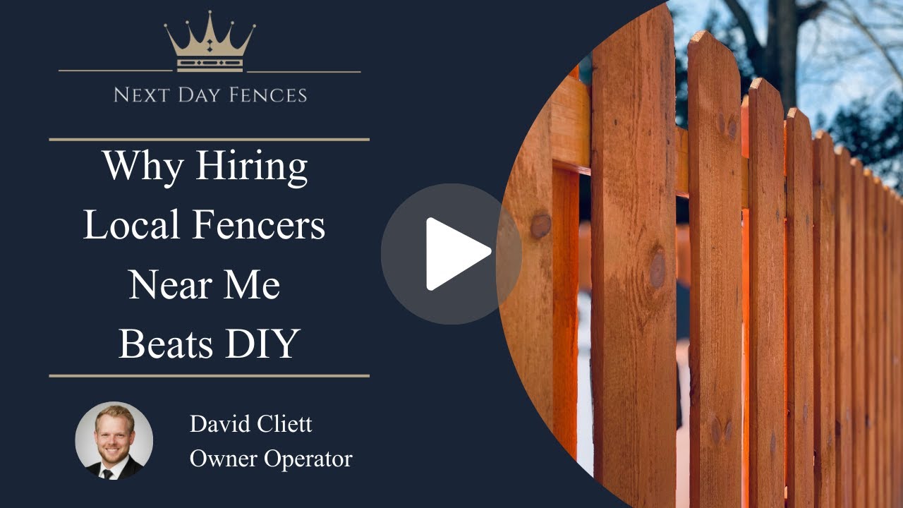 Why Hiring Local Fencers Near Me Beats DIY