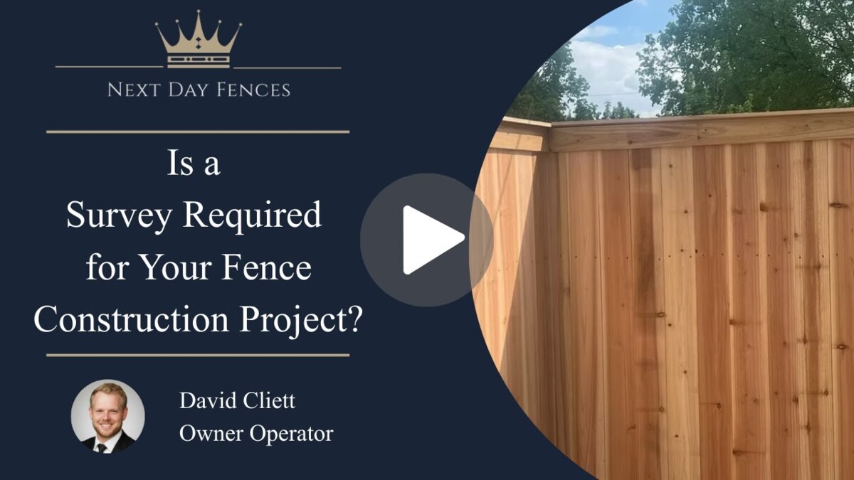 Is a Survey Required for Your Fence Construction Project?