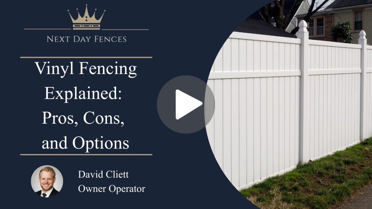 Vinyl Fencing Explained: Pros, Cons, and Options
