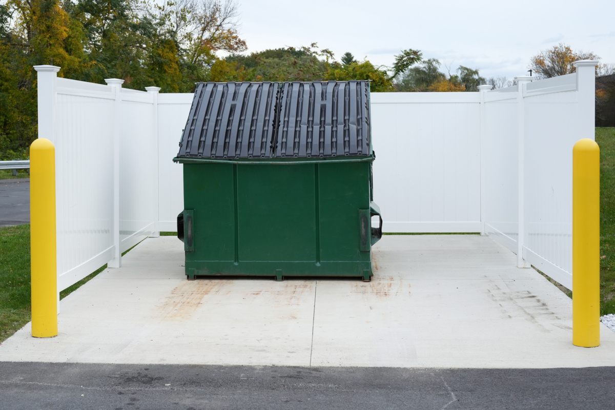 Dumpster Enclosure Fencing for Twin Cities Businesses
